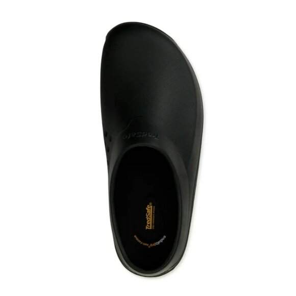 TredSafe Adult Unisex Caspian Slip Resistant Clogs M5/W7, Black - Picture 3 of 5
